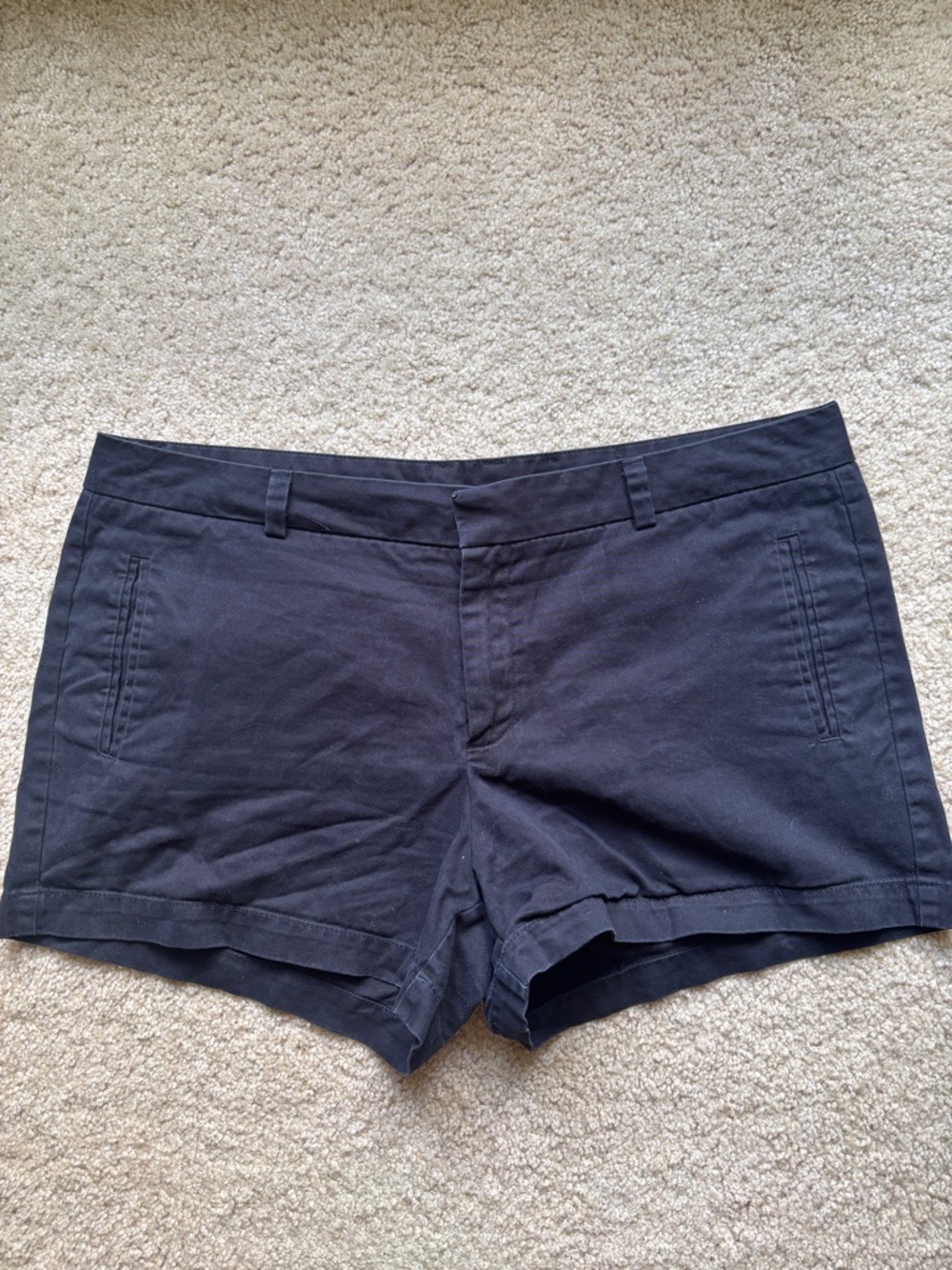 STYLUS Black Women's Cotton Blend Bermuda Shorts